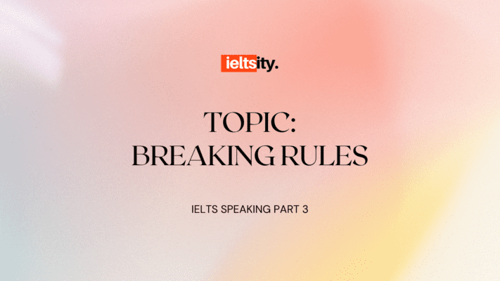 TOPIC BREAKING RULES